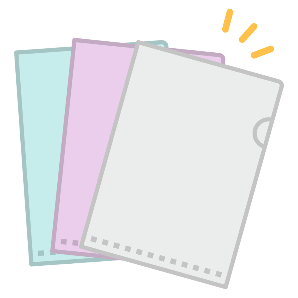 クリアファイル